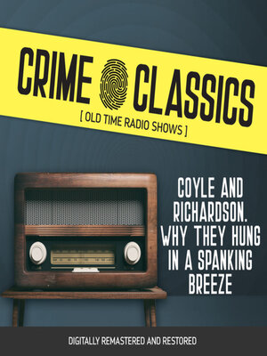 cover image of Crime Classics
